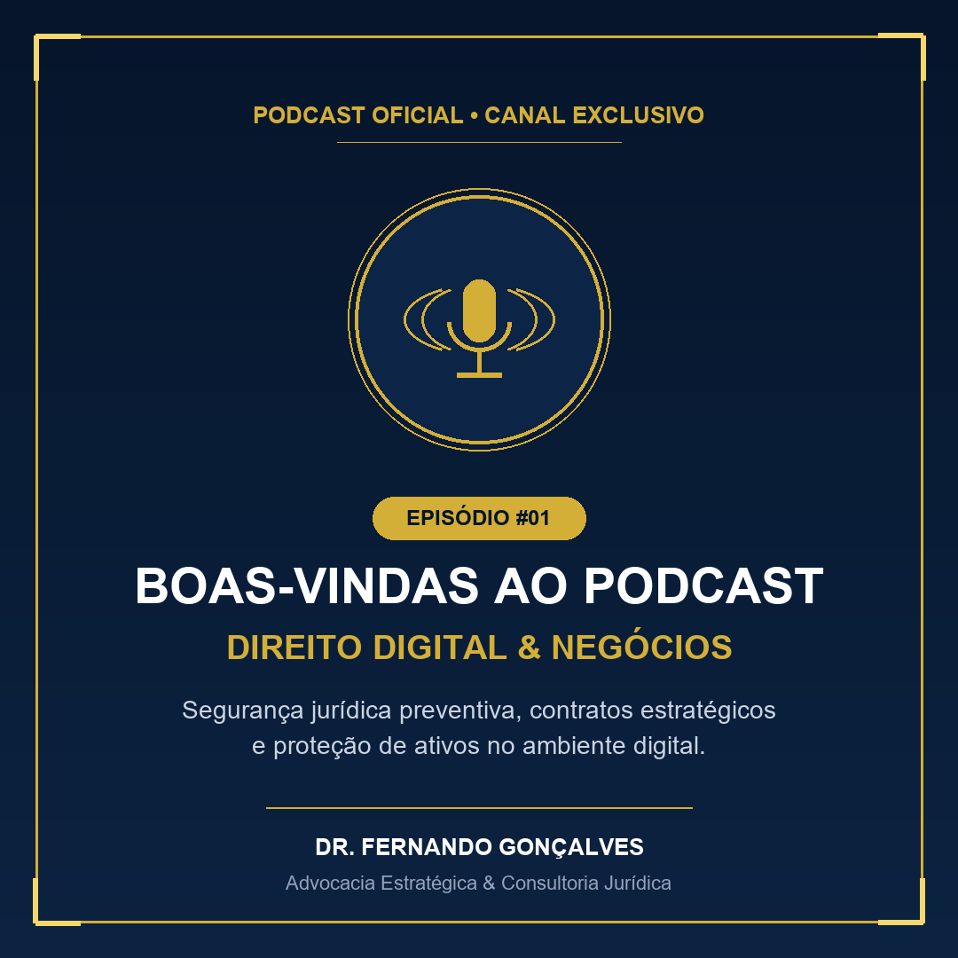 Boas-vindas ao Podcast Oficial do Escritório Dr. Fernando